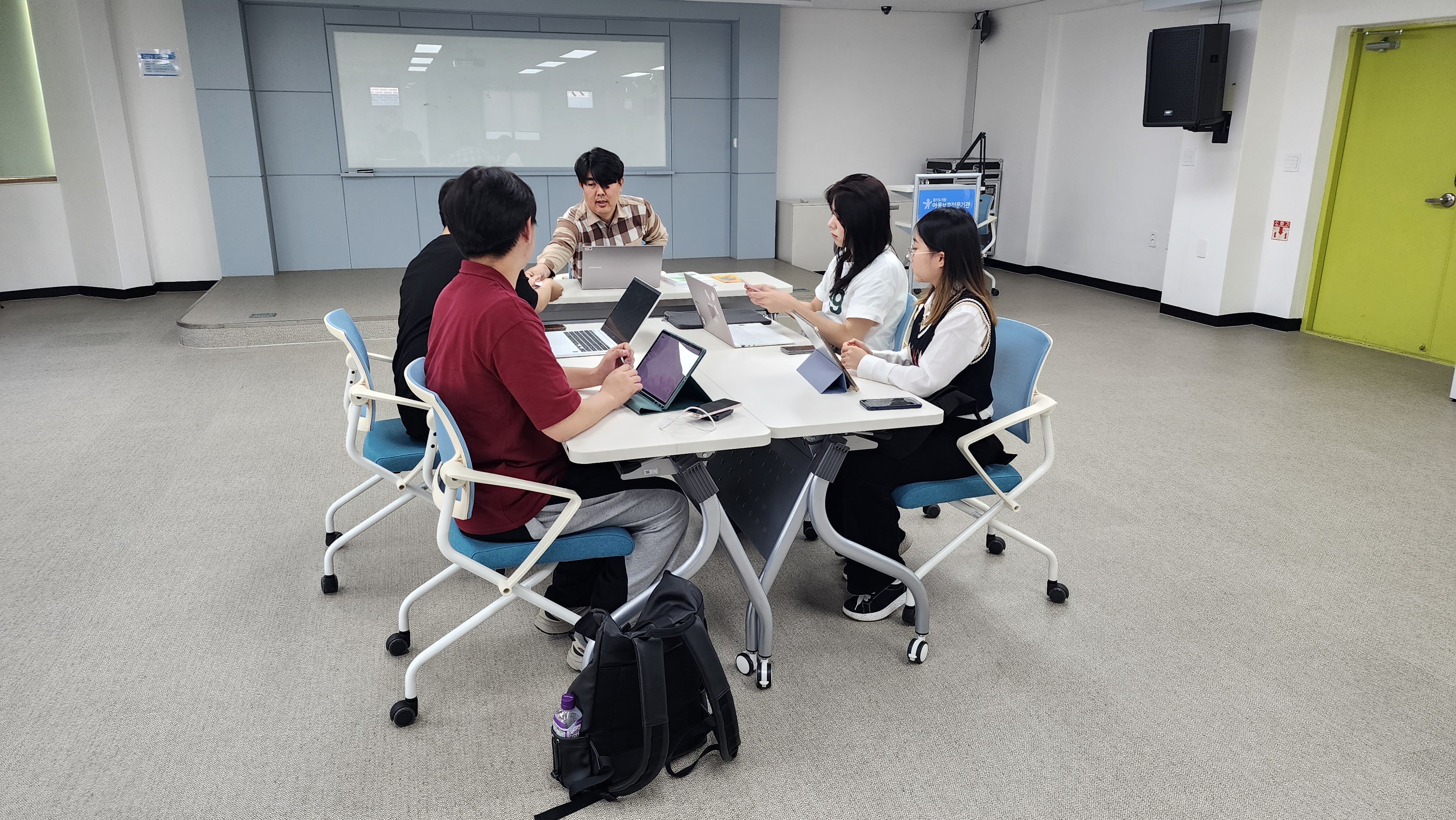 강남대학교 사회복지학부 재학생 기관 방문